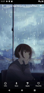 Sad Anime Wallpapers - Alone Wallpaper for Android - Download | Cafe Bazaar