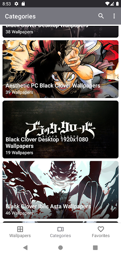 Black Clover Anime Wallpaper - Asta Backgrounds HD - Image screenshot of android app