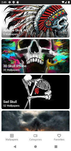 Skull Wallpapers - Sugar Skull Wallpaper - عکس برنامه موبایلی اندروید