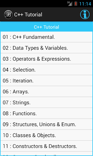 ۳۵۰+ C++ Tutorial Programs - عکس برنامه موبایلی اندروید