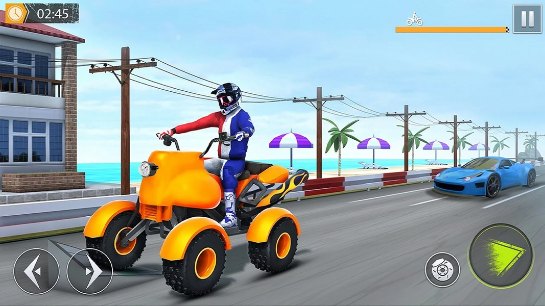 Bike Race ۳d Bike Racing Games - عکس بازی موبایلی اندروید