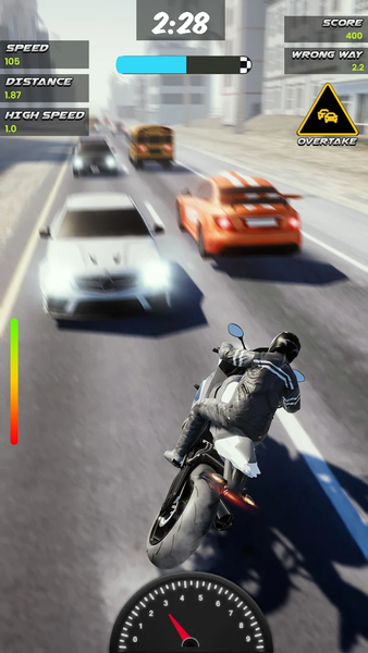 Motor Bike Rush 3D - عکس بازی موبایلی اندروید