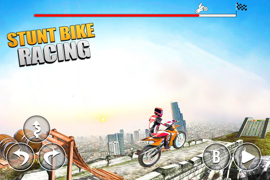 Moto Master: Bike Stunt Racing - Gameplay image of android game