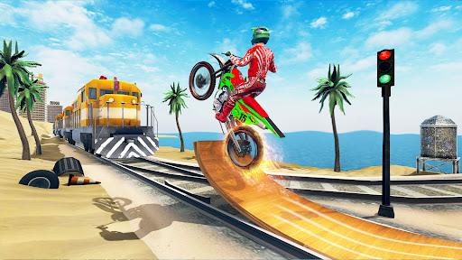 Bike Stunt Games Bike games 3D - Gameplay image of android game