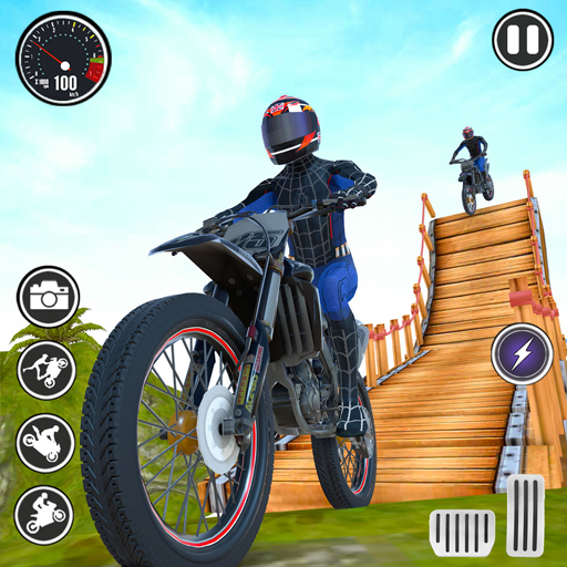 Bike Stunt Games Ramp Games - عکس بازی موبایلی اندروید