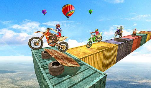 Ghost Ride Bike Stunts - Gameplay image of android game