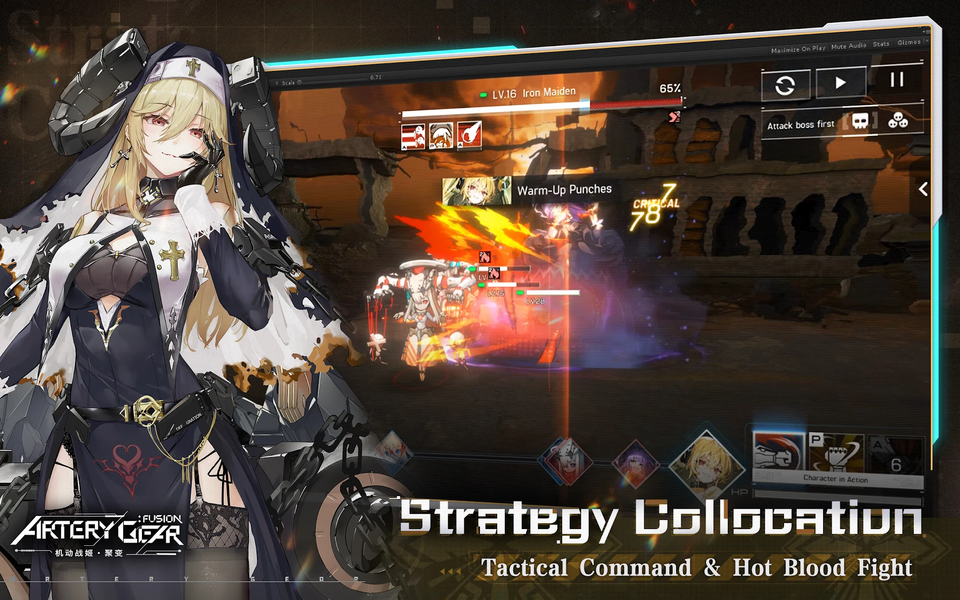 Artery Gear: Fusion - Gameplay image of android game