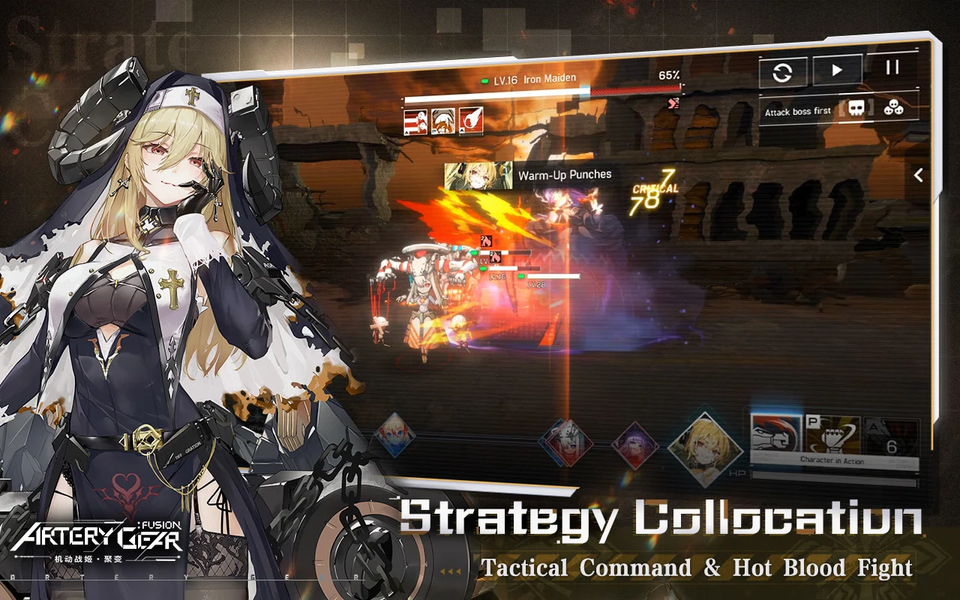 Artery Gear: Fusion - Gameplay image of android game