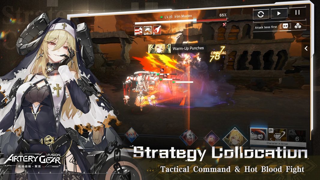 Artery Gear: Fusion - Gameplay image of android game