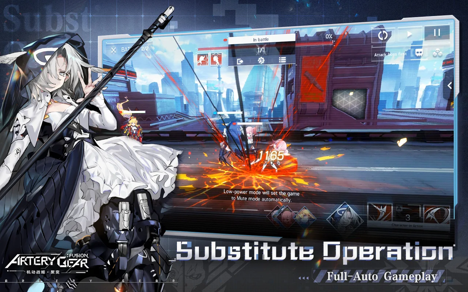 Artery Gear: Fusion - Gameplay image of android game
