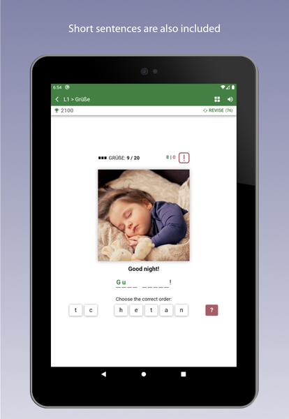 Learn German Vocabulary - عکس برنامه موبایلی اندروید