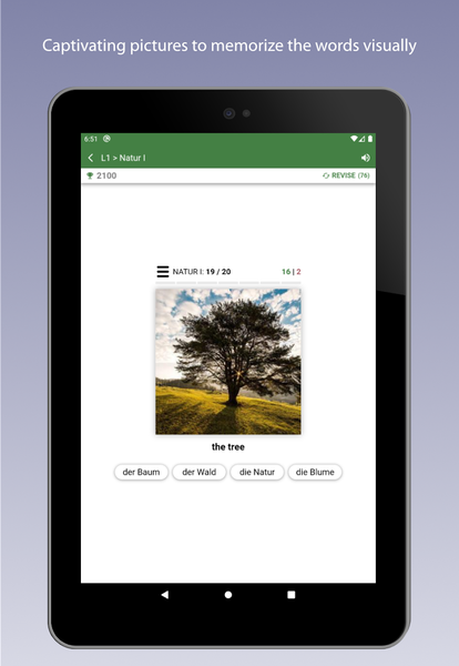 Learn German Vocabulary - عکس برنامه موبایلی اندروید