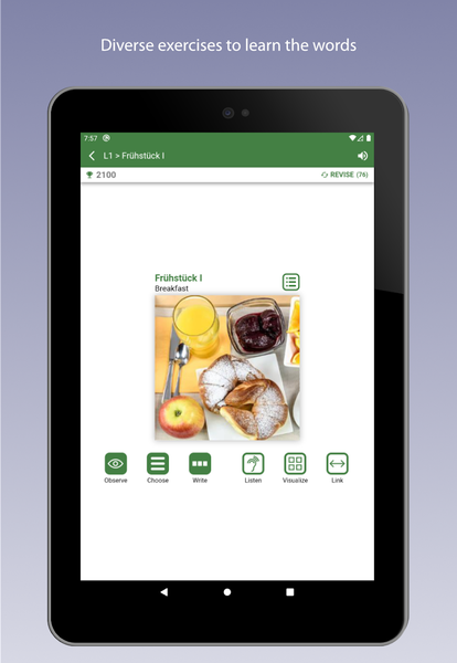 Learn German Vocabulary - عکس برنامه موبایلی اندروید