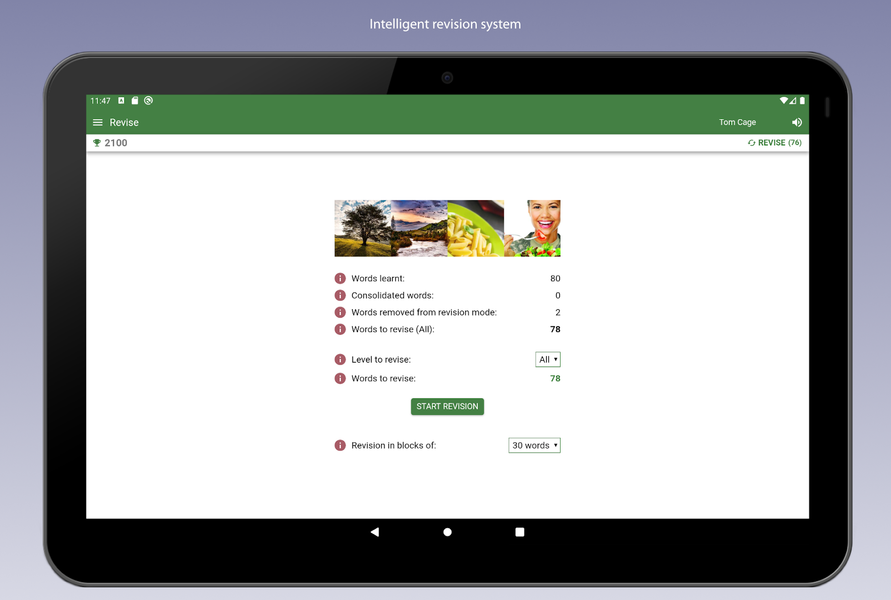 Learn German Vocabulary - عکس برنامه موبایلی اندروید