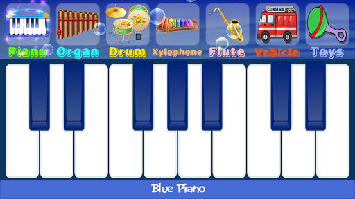 Blue Piano - عکس بازی موبایلی اندروید