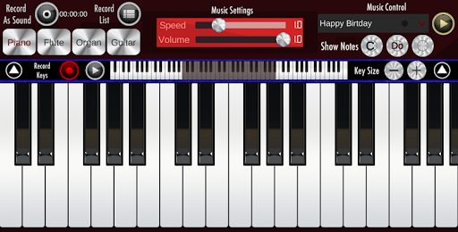 Real Piano - Gameplay image of android game