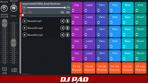 DJ PADS - Become a DJ - عکس برنامه موبایلی اندروید