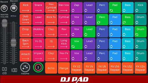 DJ PADS - Become a DJ - عکس برنامه موبایلی اندروید