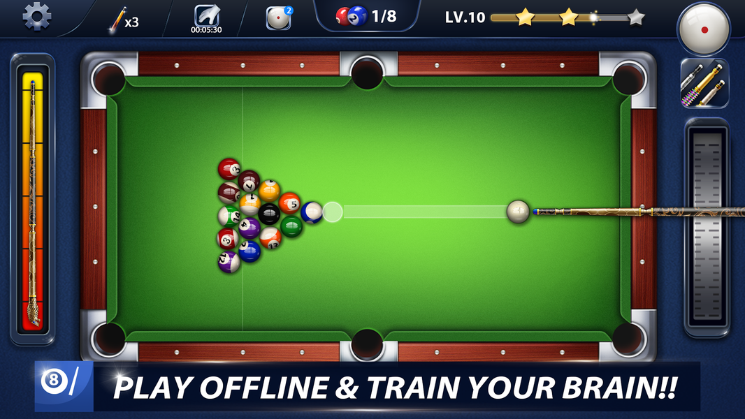 Ball Billiards: Offline Pool - Gameplay image of android game