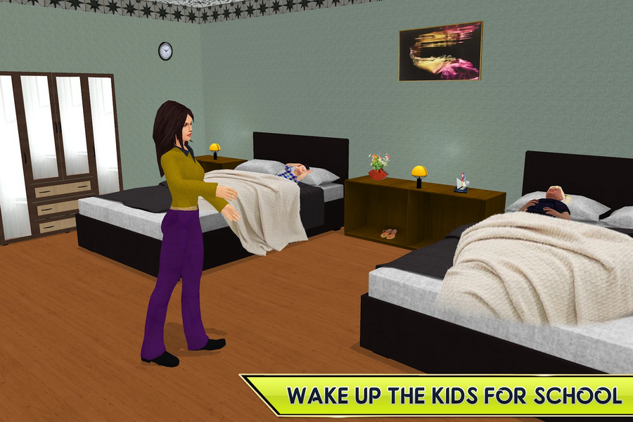 Police Mom Family Mother Life - Gameplay image of android game
