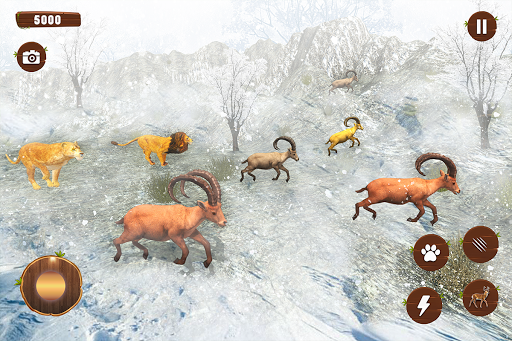 Animal Games Lion Simulator - عکس بازی موبایلی اندروید