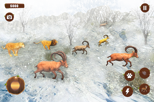 Animal Games Lion Simulator - عکس بازی موبایلی اندروید