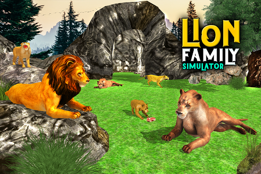 Animal Games Lion Simulator - عکس بازی موبایلی اندروید