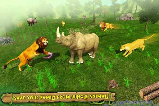 Animal Games Lion Simulator - عکس بازی موبایلی اندروید