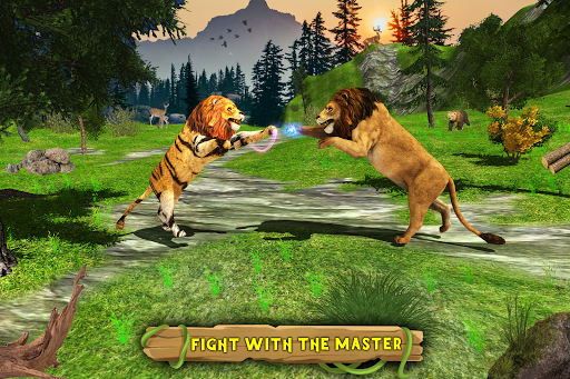 Animal Games Lion Simulator - عکس بازی موبایلی اندروید