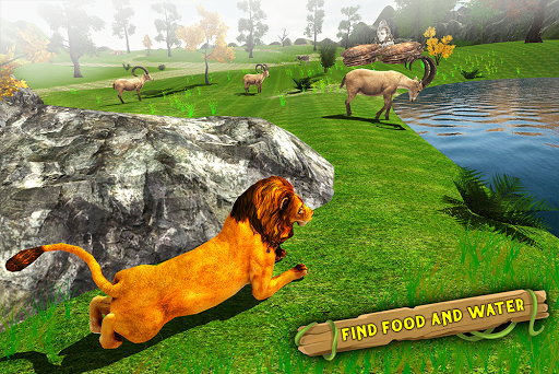 Animal Games Lion Simulator - عکس بازی موبایلی اندروید