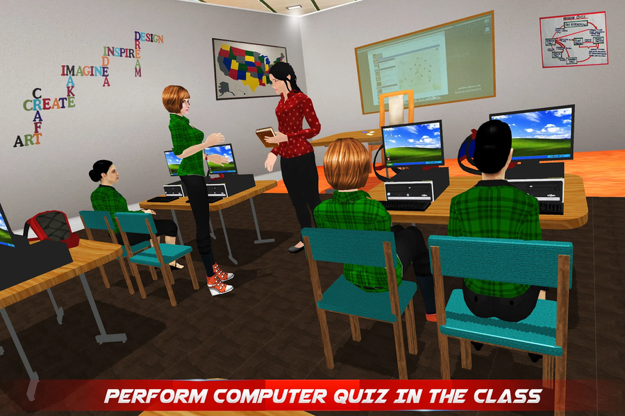 High School Girl Simulator 3D - عکس بازی موبایلی اندروید