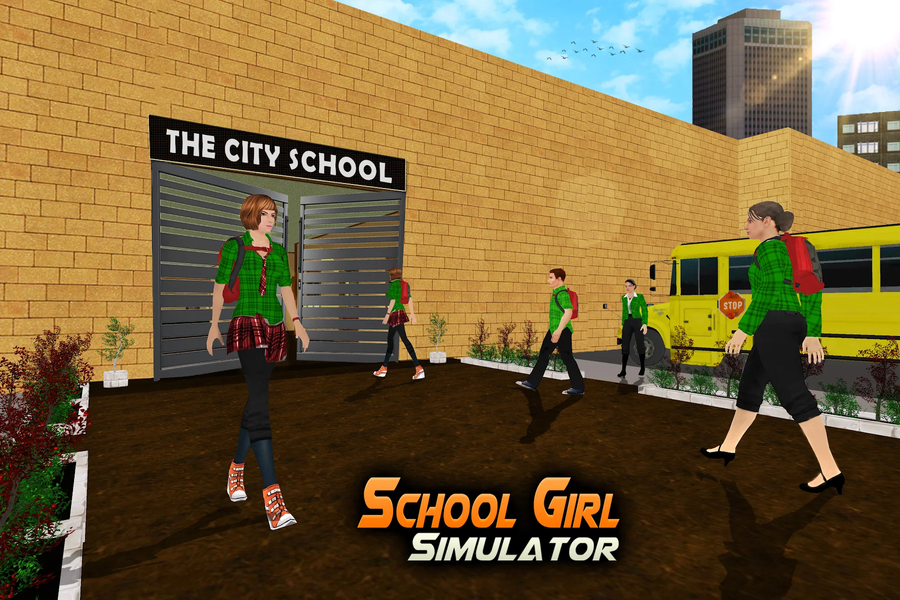 High School Girl Simulator 3D - عکس بازی موبایلی اندروید