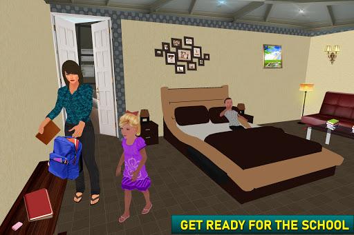 Single Mom Sim Mother Games - Gameplay image of android game