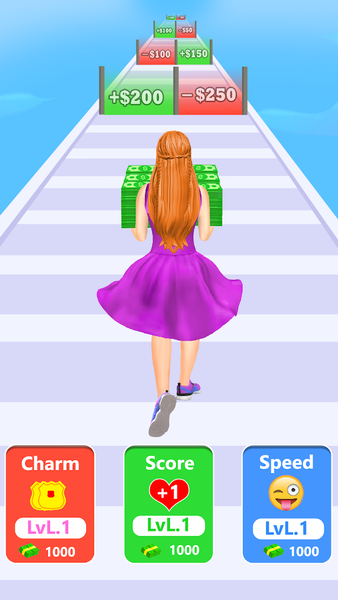 Money Rich Run - Running Game - Gameplay image of android game