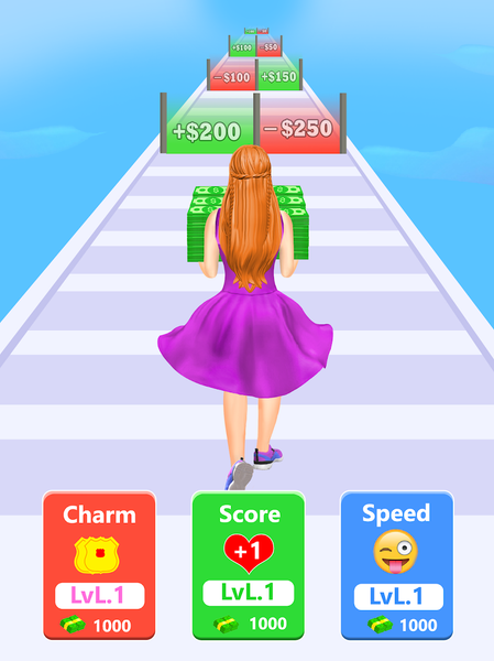 Money Rich Run - Running Game - Gameplay image of android game