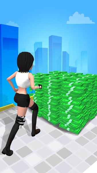Money Rich Run - Running Game - Gameplay image of android game