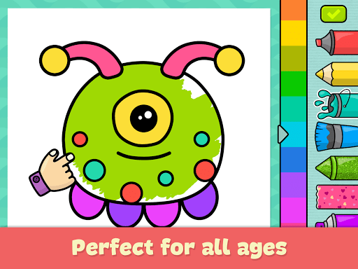 Coloring Book - Games for Kids - Gameplay image of android game