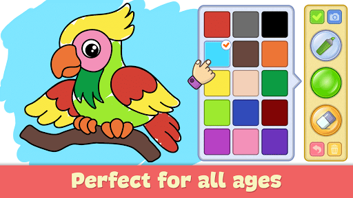 Kids Coloring & Drawing Games - عکس بازی موبایلی اندروید