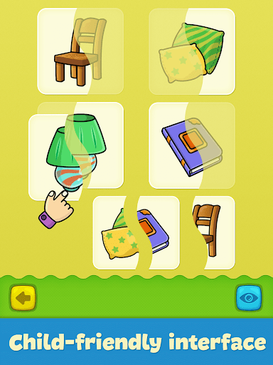 Toddler flashcards for kids - Gameplay image of android game
