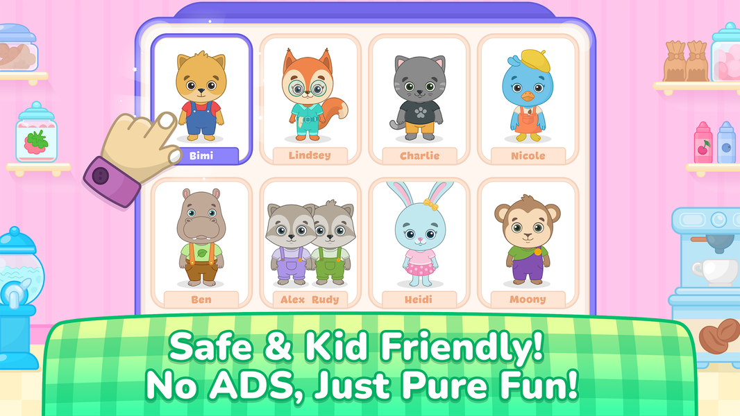 Kids Cooking Games ۲ year olds - عکس برنامه موبایلی اندروید