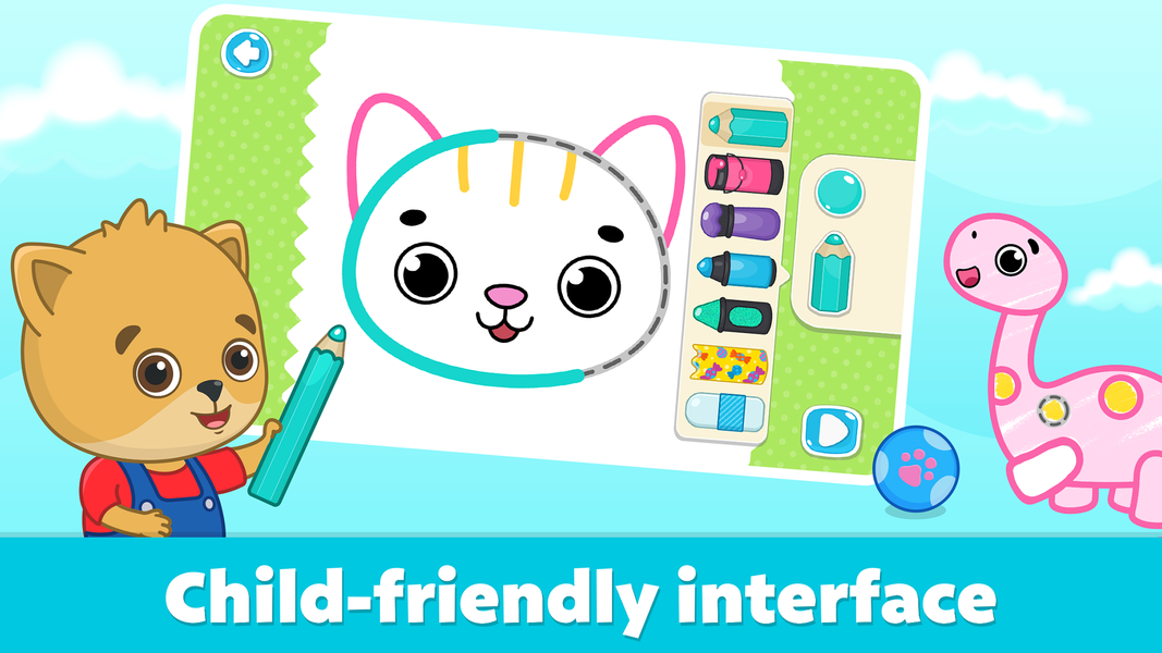 Drawing Games for Kids - عکس بازی موبایلی اندروید