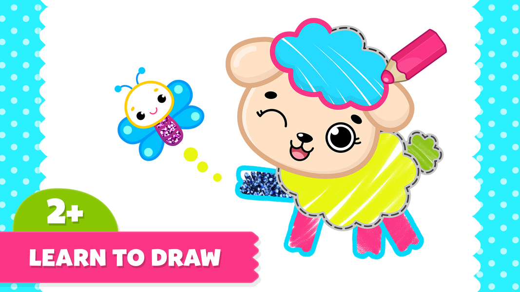 Drawing Games for Kids - Gameplay image of android game