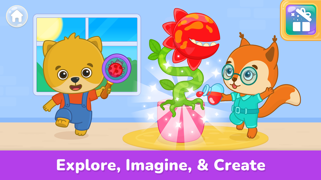 Bimi Boo World: Toddler Games - عکس بازی موبایلی اندروید