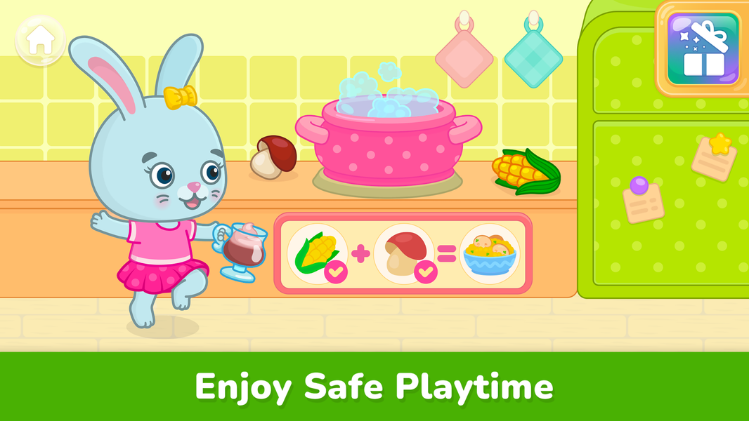 Bimi Boo World: Toddler Games - عکس بازی موبایلی اندروید