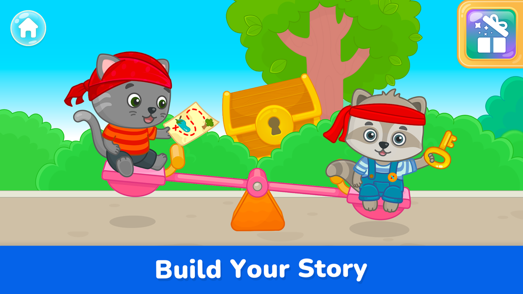 Bimi Boo World: Toddler Games - عکس بازی موبایلی اندروید