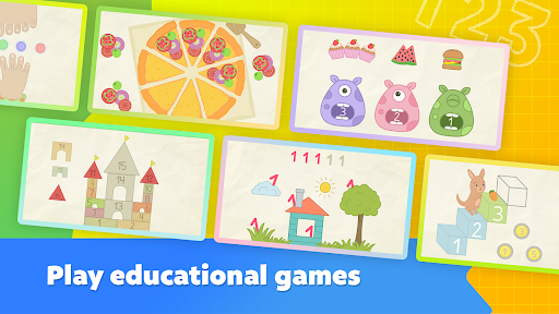 ۱۲۳ Number Games for Kids - عکس بازی موبایلی اندروید