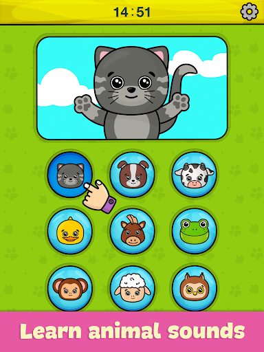 Baby phone: games for kids ۱-۵ - عکس بازی موبایلی اندروید