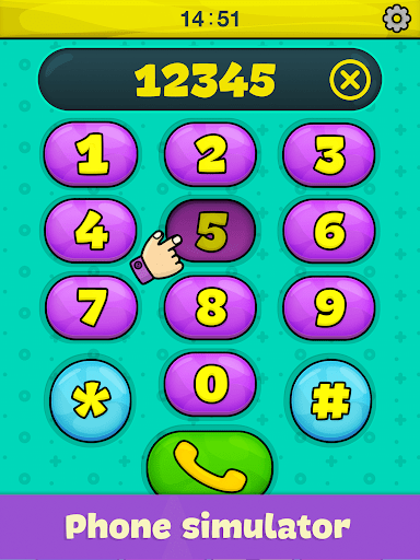 Baby phone: games for kids ۱-۵ - عکس بازی موبایلی اندروید