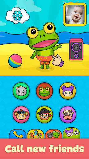 Baby phone: games for kids ۱-۵ - عکس بازی موبایلی اندروید