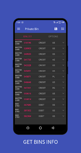 BinManager: BIN Generator - Image screenshot of android app